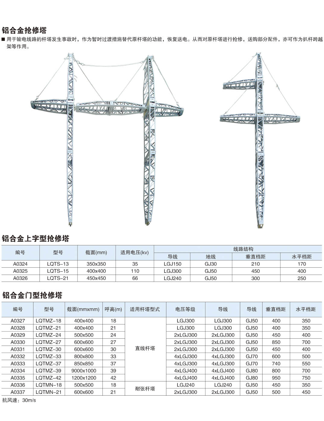 立杆组塔机具